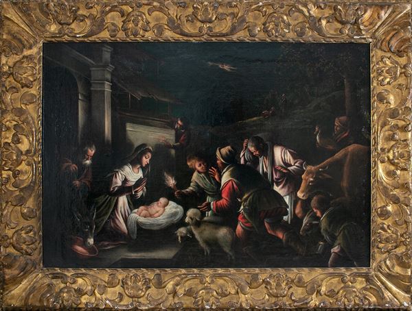 Jacopo  Bassano - Adorazione dei Pastori 