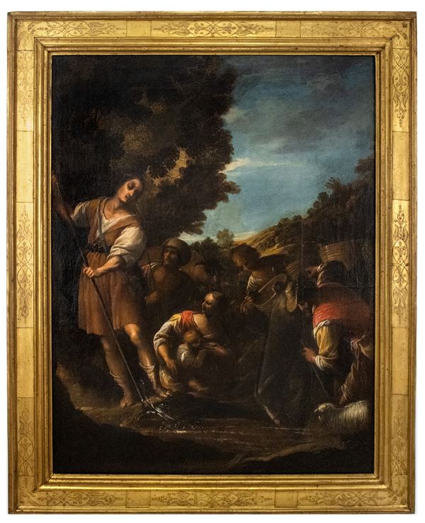 Pittore veneto del XVIII secolo - Miracolo di Sant'Isodoro Agricoltore