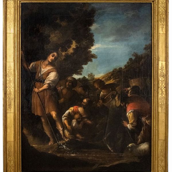 Pittore veneto del XVIII secolo - Miracolo di Sant'Isodoro Agricoltore