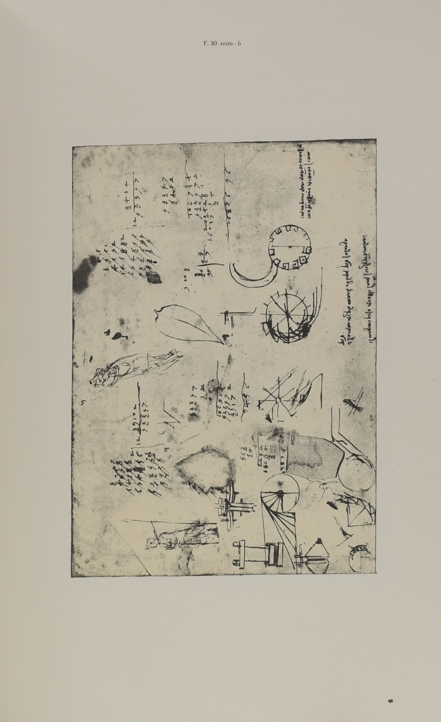 Lotto di 3 volumi in folio. Leonardo da Vinci. Codice Atlantico.