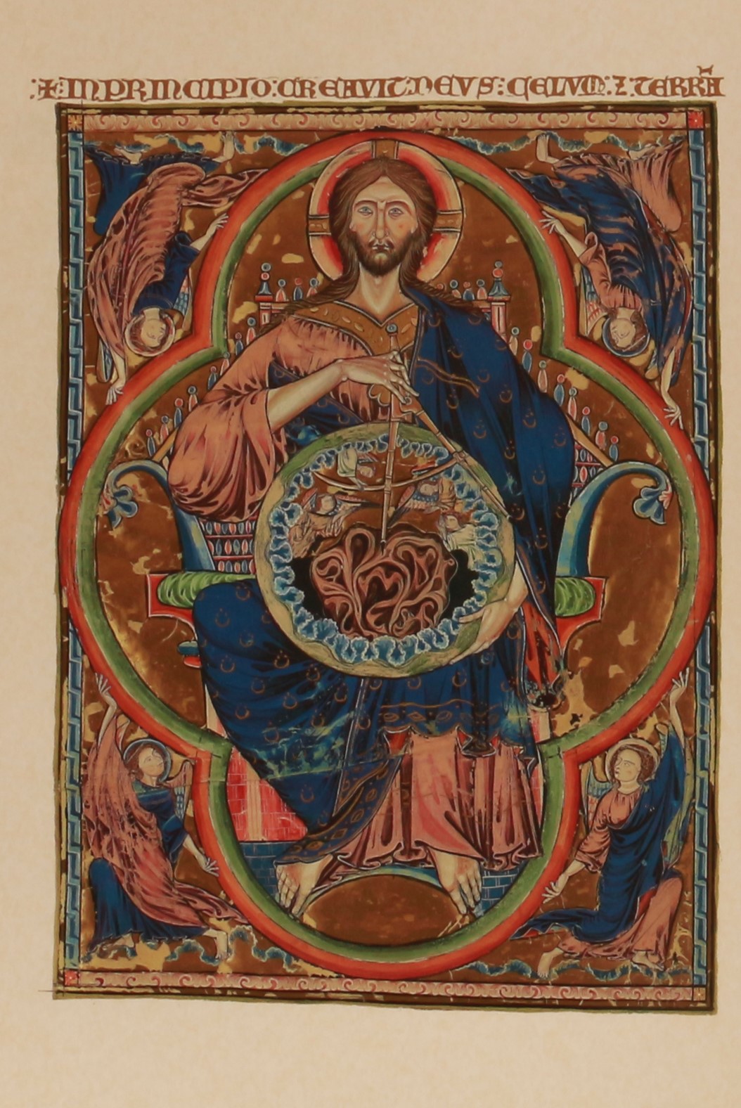 La grande Bibbia d'Europa con miniature della Biblia de San Luis