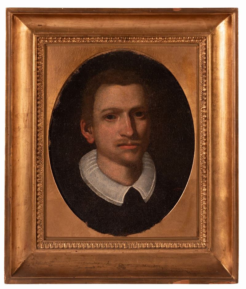 Scuola Emiliana XVII Secolo - Ritratto di Gentiluomo