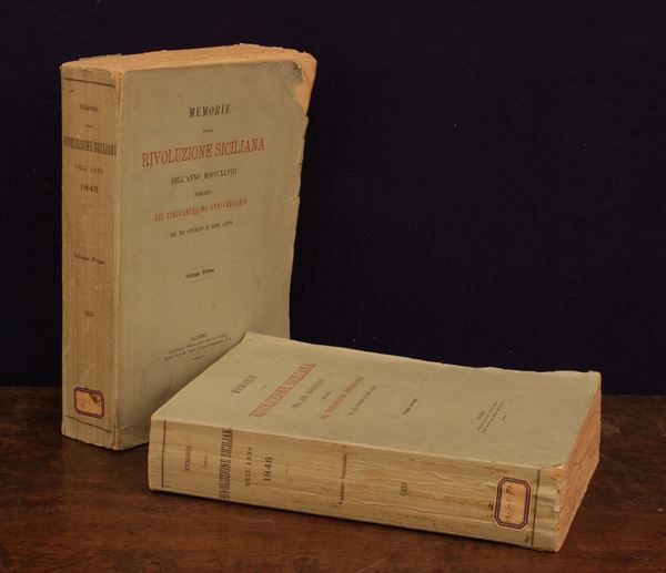 Memorie della rivoluzione siciliana dell'anno 1848 : pubblicate nel cinquantesimo anniversario del 12 gennaio di esso anno.
