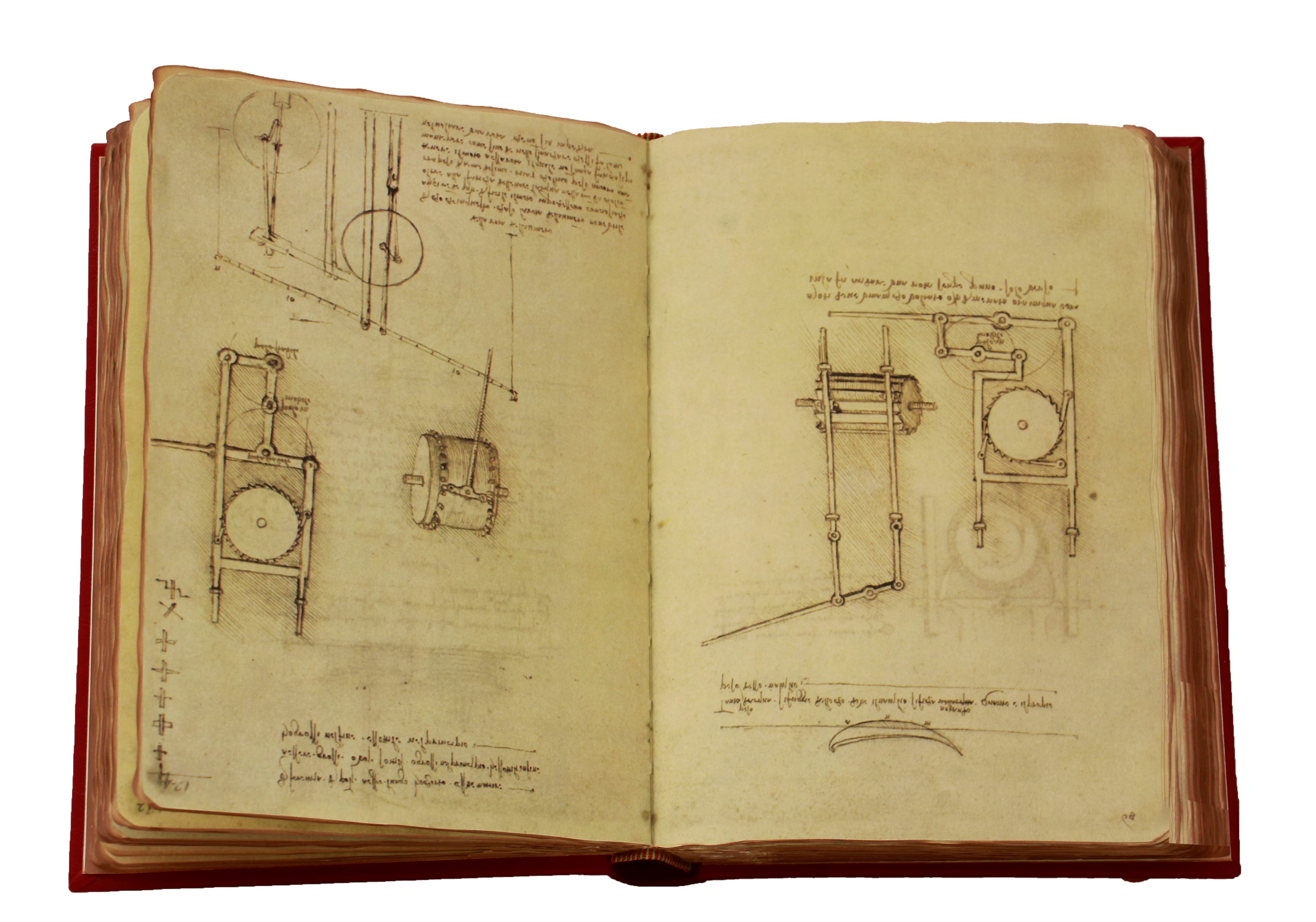 Codex Madrid I (Ms. 8937, “Tratado de estática y mecánica”) / Codex Madrid II (Ms. 8936 “Tratado ...