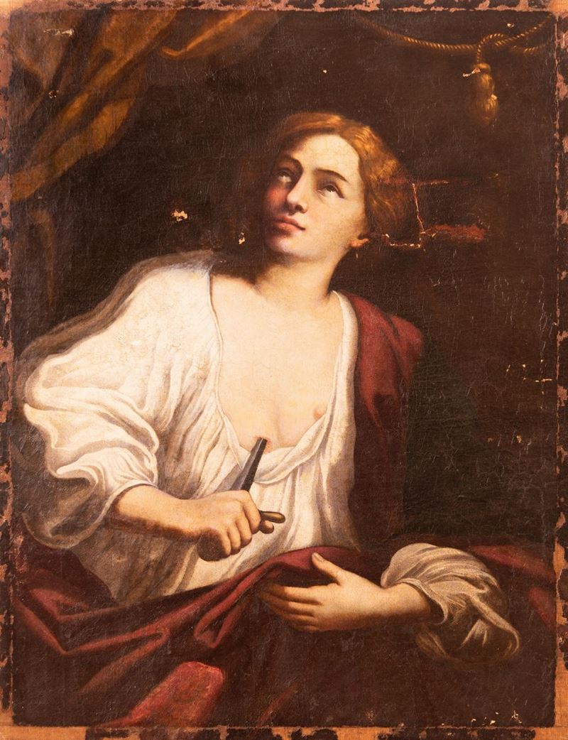 Scuola Toscana XVII Secolo - Lucrezia