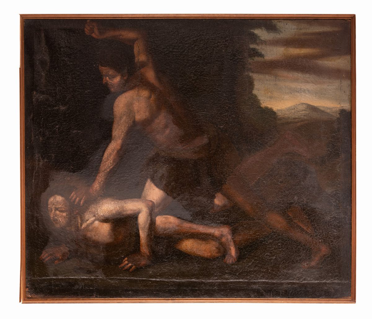 Scuola Napoletana del XVII Secolo - Caino e Abele