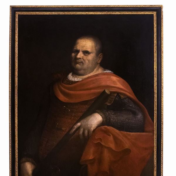 Bernardino Campi - Ritratto dell'imperatore Vespasiano 