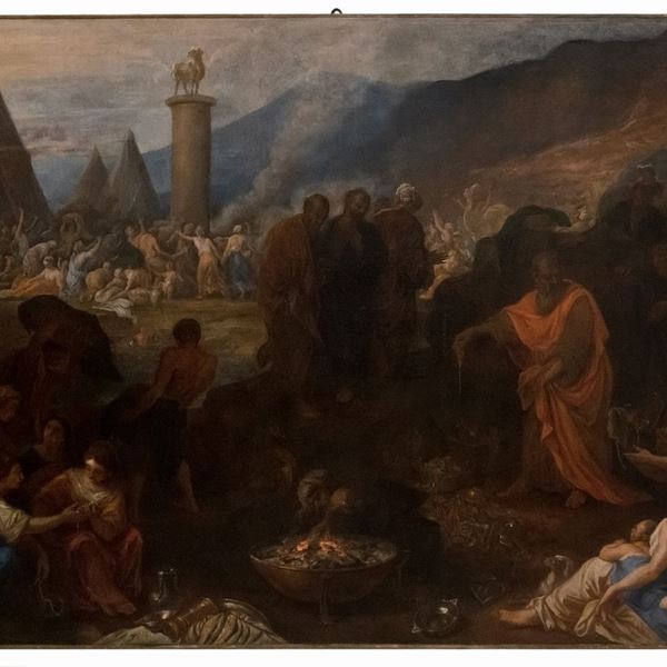 Nicolas-Pierre Loir - Adorazione del Vitello d'oro