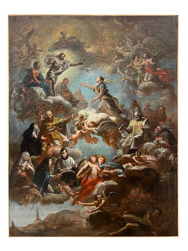Andrea Pozzo - Estasi celeste di Santa Maddalena de Pazzi