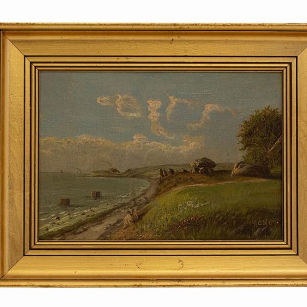 Carlo  Neumann - Veduta costiera