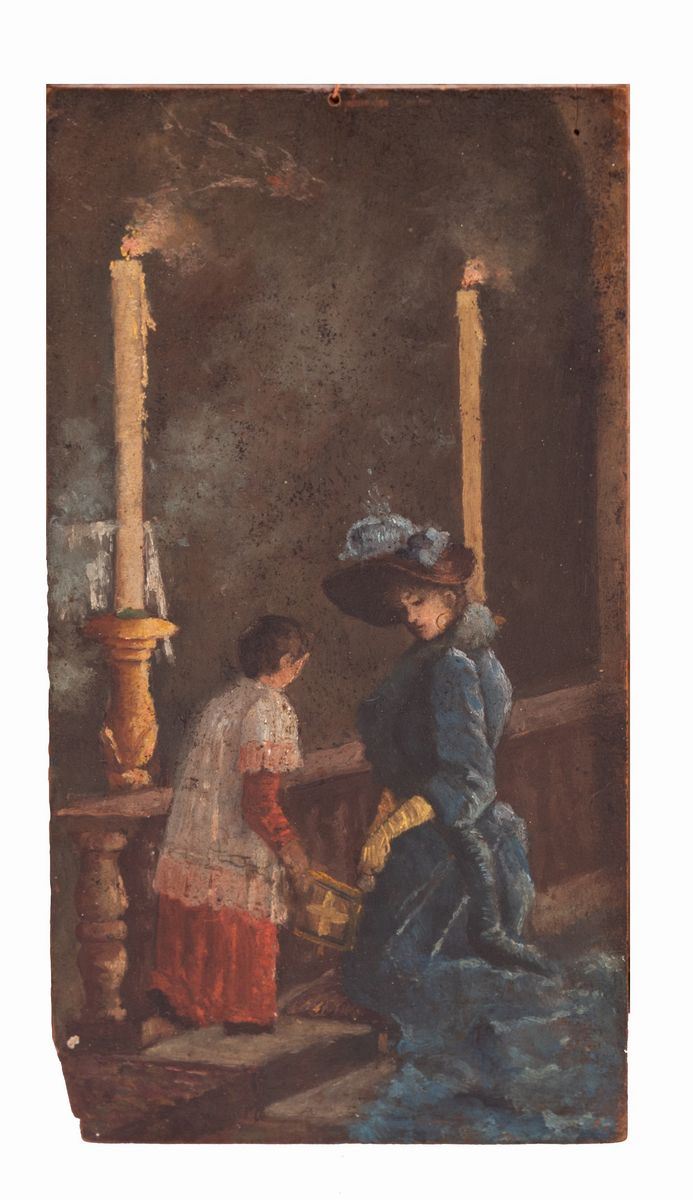 Scuola Italiana XX Secolo - In Chiesa