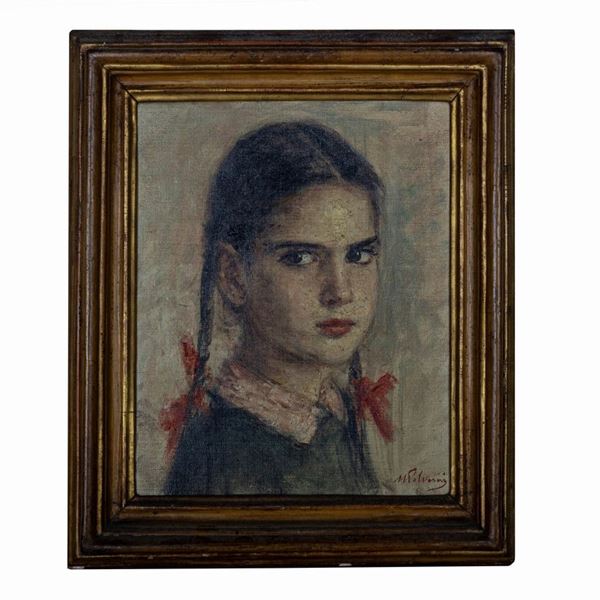 Fanciulla con le trecce