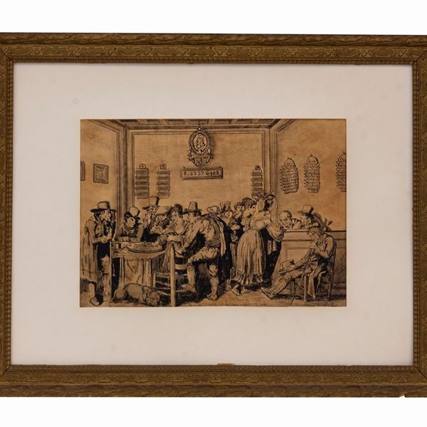 Bartolomeo Pinelli - Il gioco del Biribisso