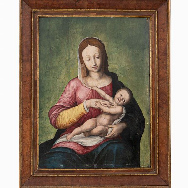Alonso  Berruguete - Madonna con Bambino