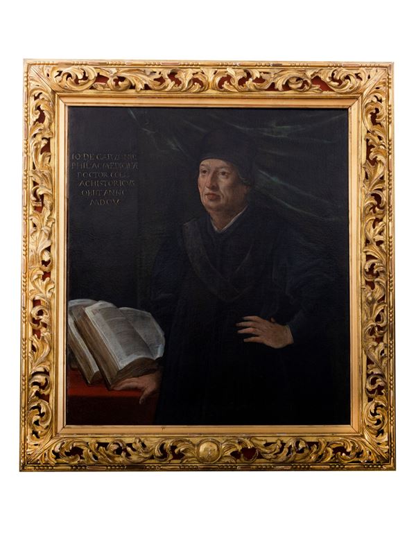 Battista Dossi - Ritratto di Lorenzo Garzonio, protomedico generale nello Stato Pontificio
