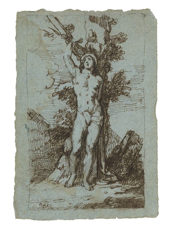Giovanni Contarini - San Sebastiano legato all'albero