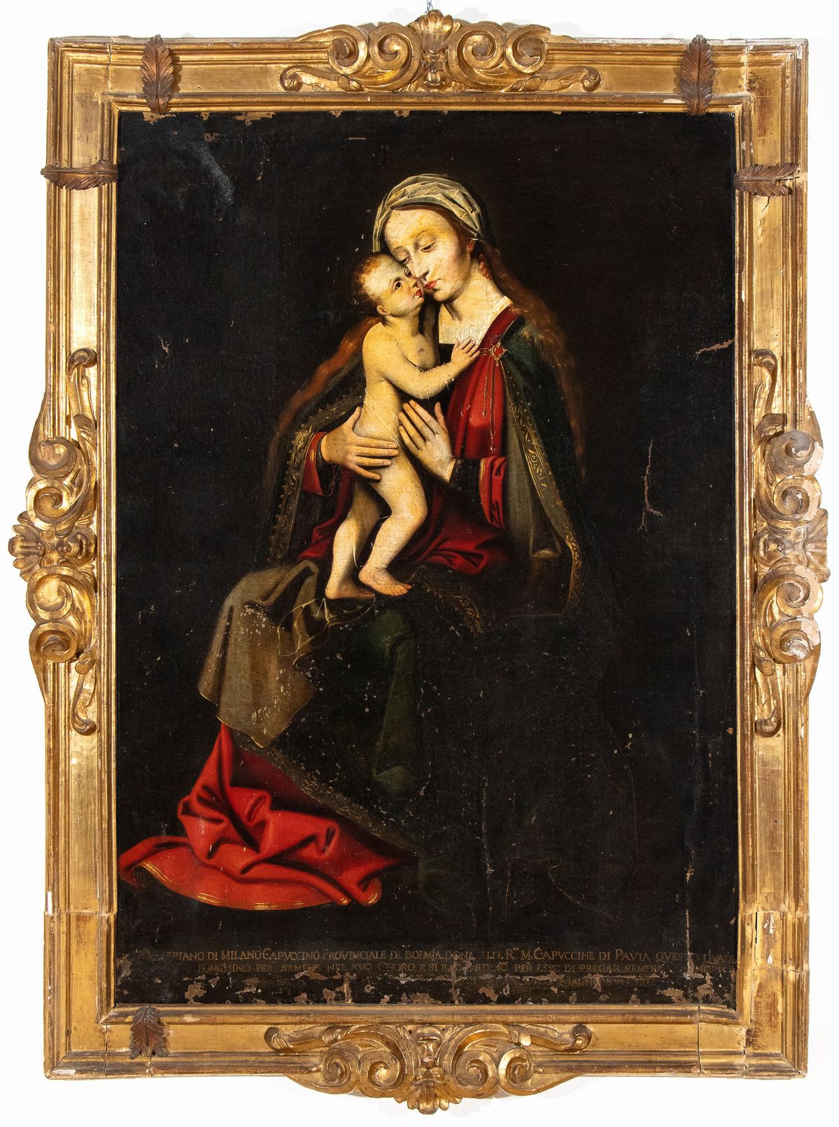 Madonna con Gesù Bambino in braccio