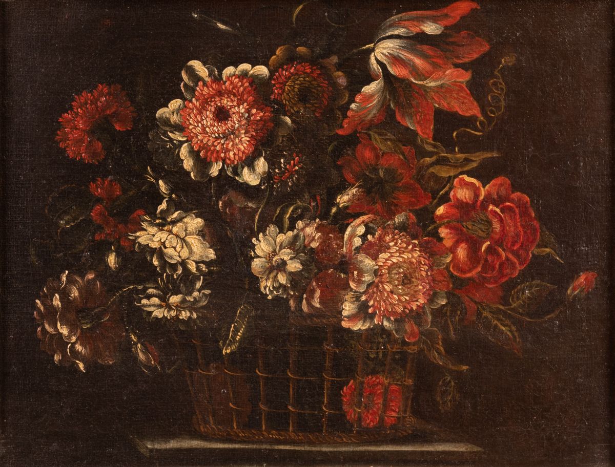 Laura Bernasconi Attr. - Cesto di Fiori