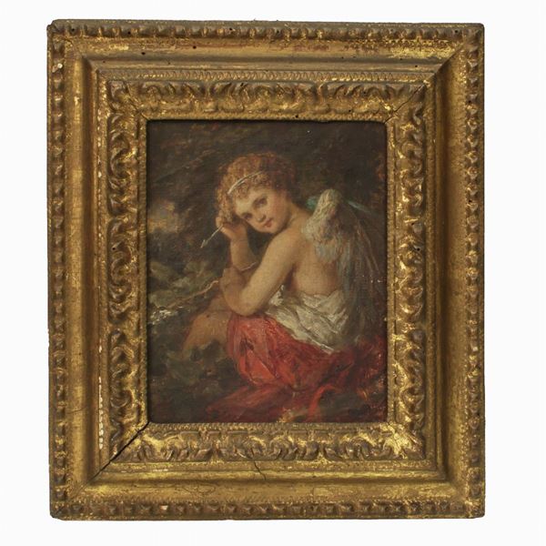 Pittore francese del XIX secolo - Amorino