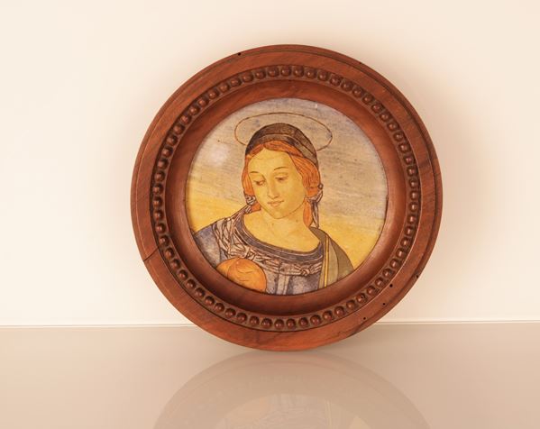 Ceramica Madonna tonda  - Auction Asta 19: Oggetti d'arte, argenti e dipinti antichi - Gliubich Casa d'Aste