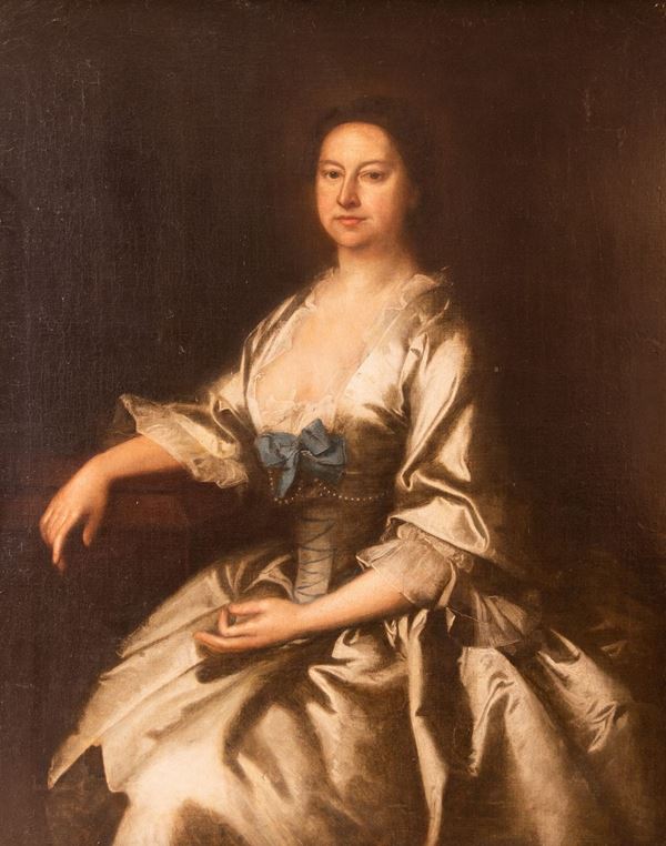 Scuola Inglese del XVIII secolo - Potrait of a Lady