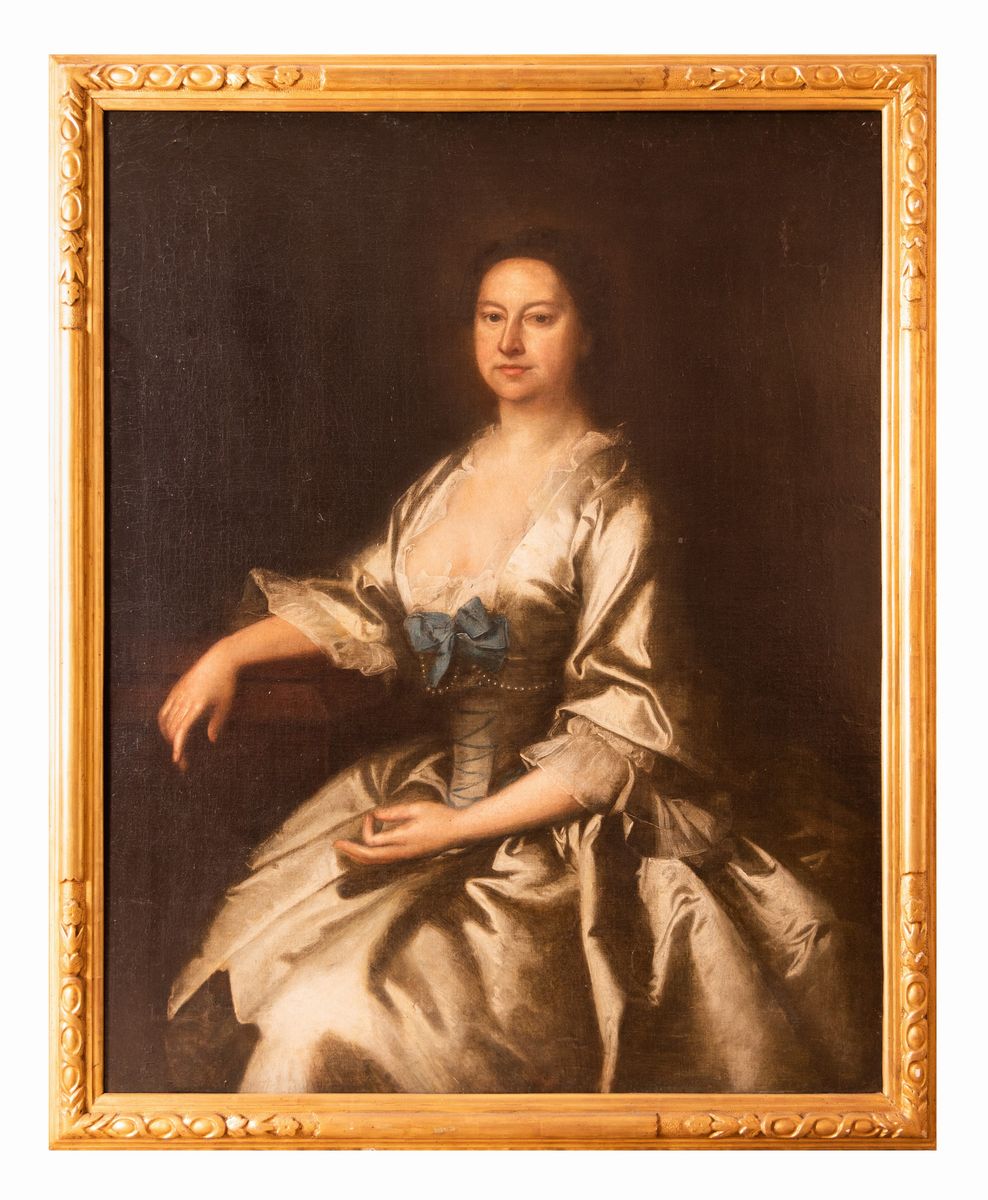 Scuola Inglese del XVIII Secolo - Ritratto di Dama