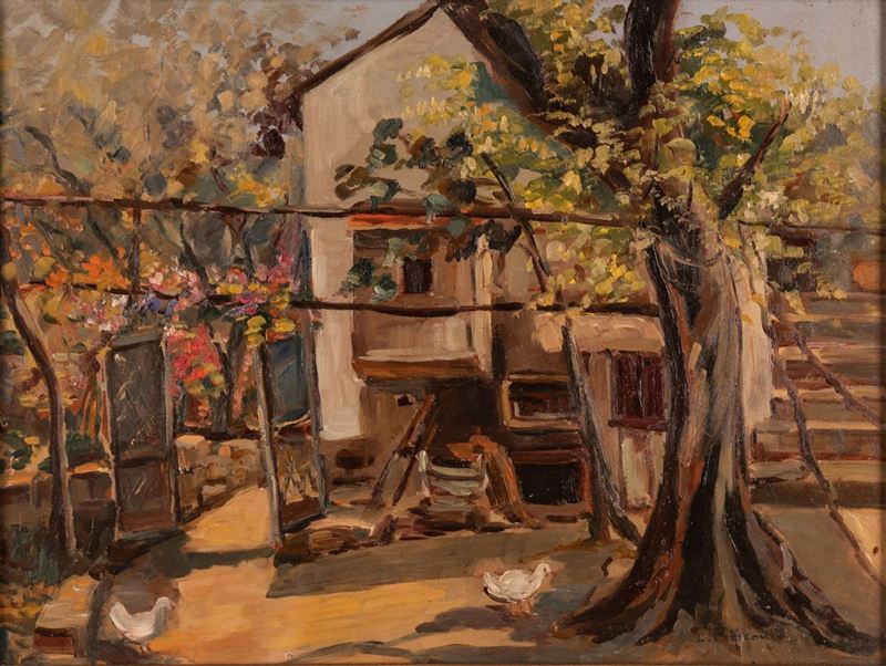 Luigi Crisconio - In Cortile