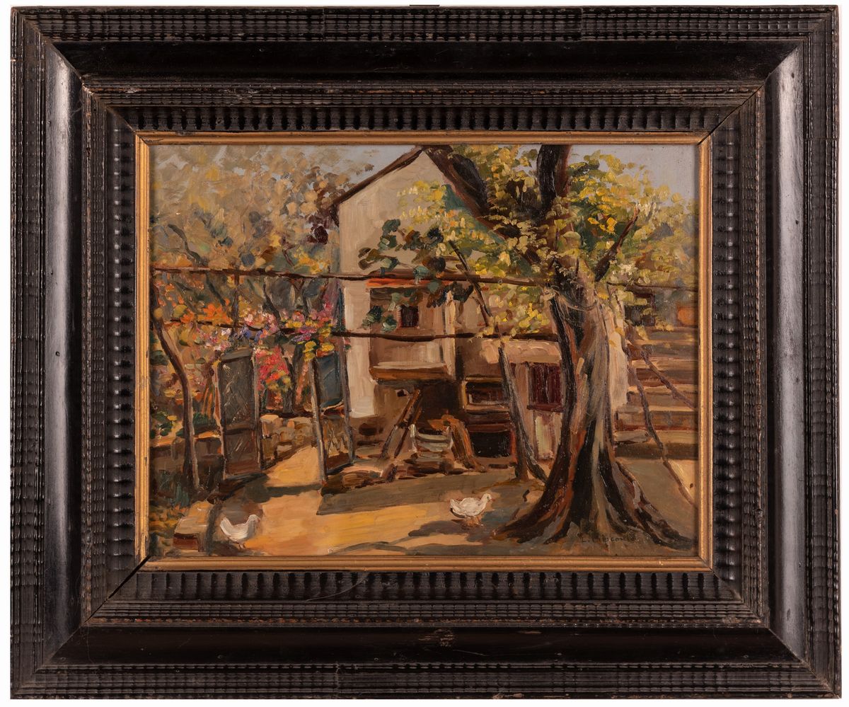 Luigi Crisconio - In Cortile
