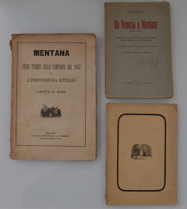 Lotto di tre volumi, comprende: