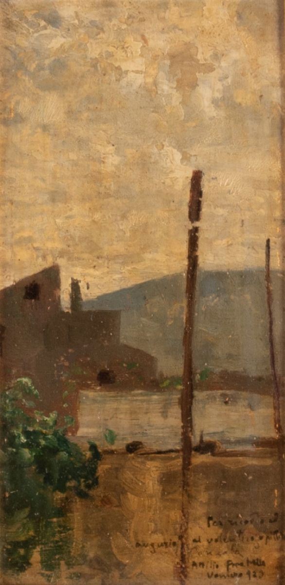 Attilio Pratella - Scorcio di Paesaggio