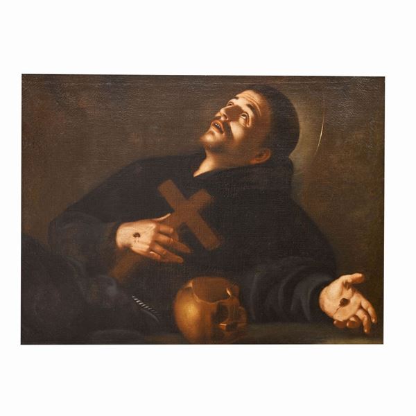 Pittore Napoletano del XVIII secolo - San Francesco
