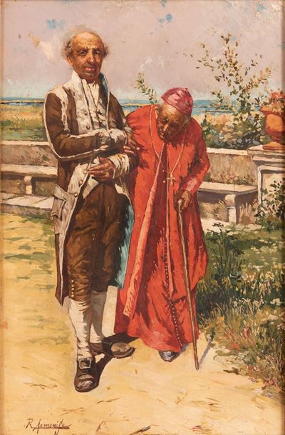 Passeggiata con il Cardinale