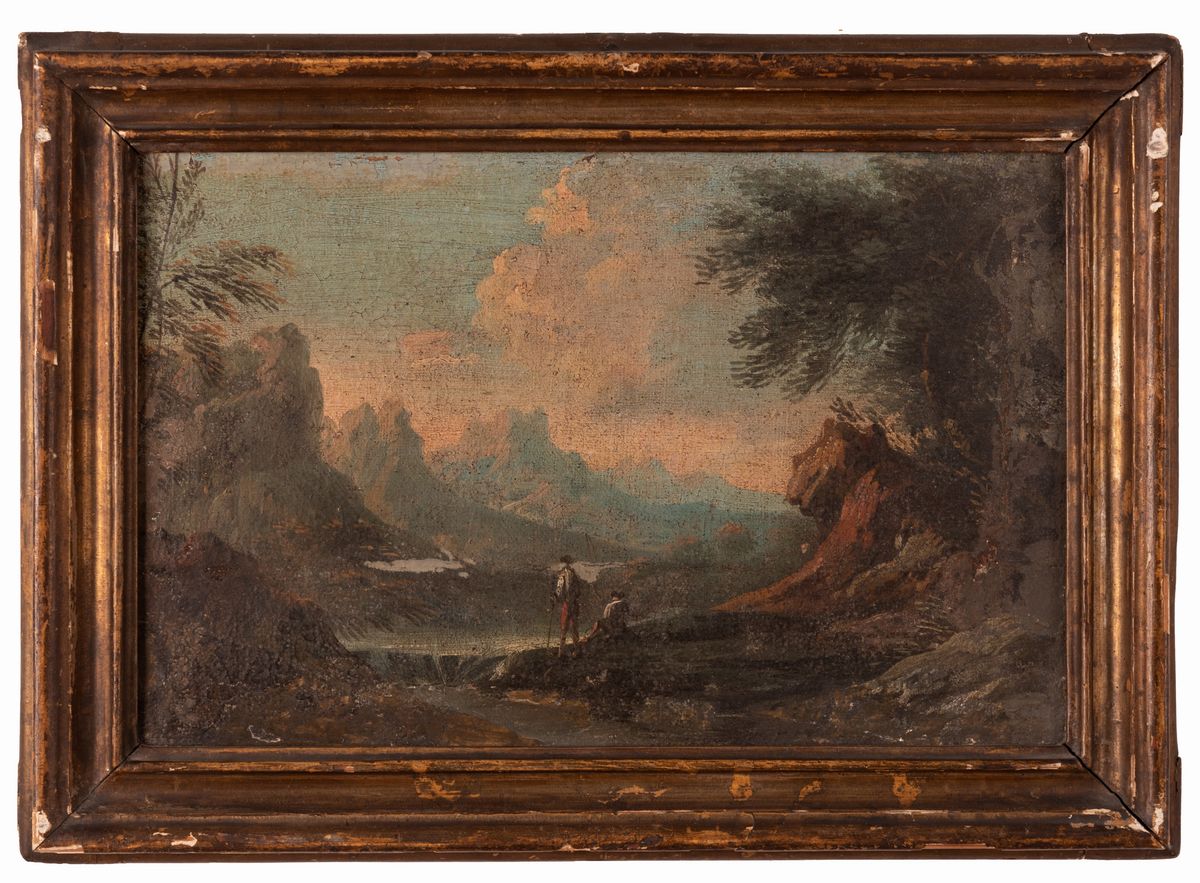 Alessio De Marchis - Paesaggio con Figure
