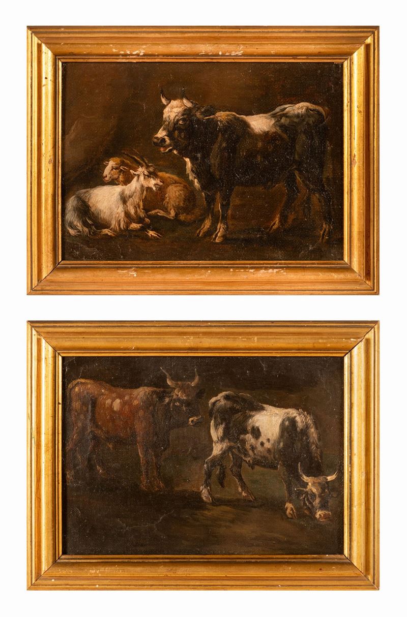 Armenti nella stalla