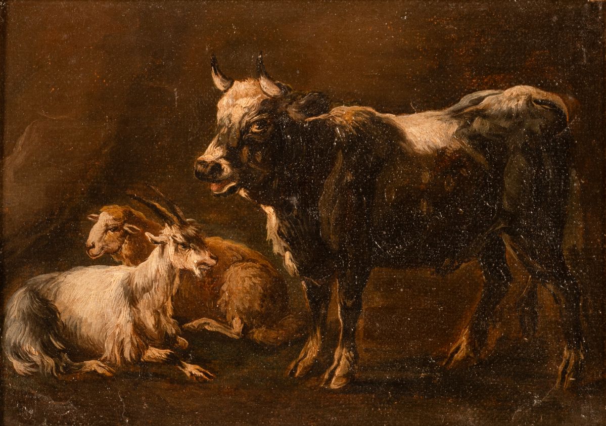 Armenti nella stalla