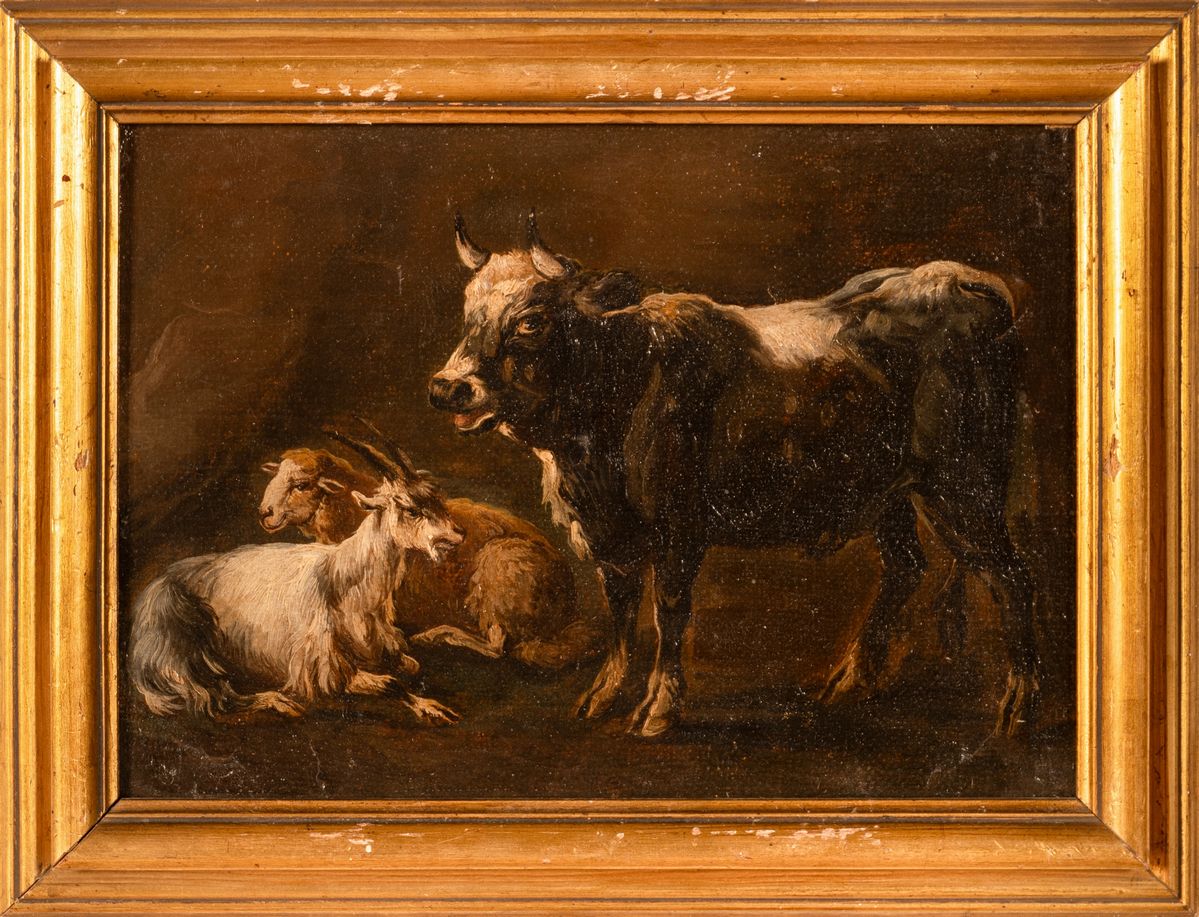 Armenti nella stalla