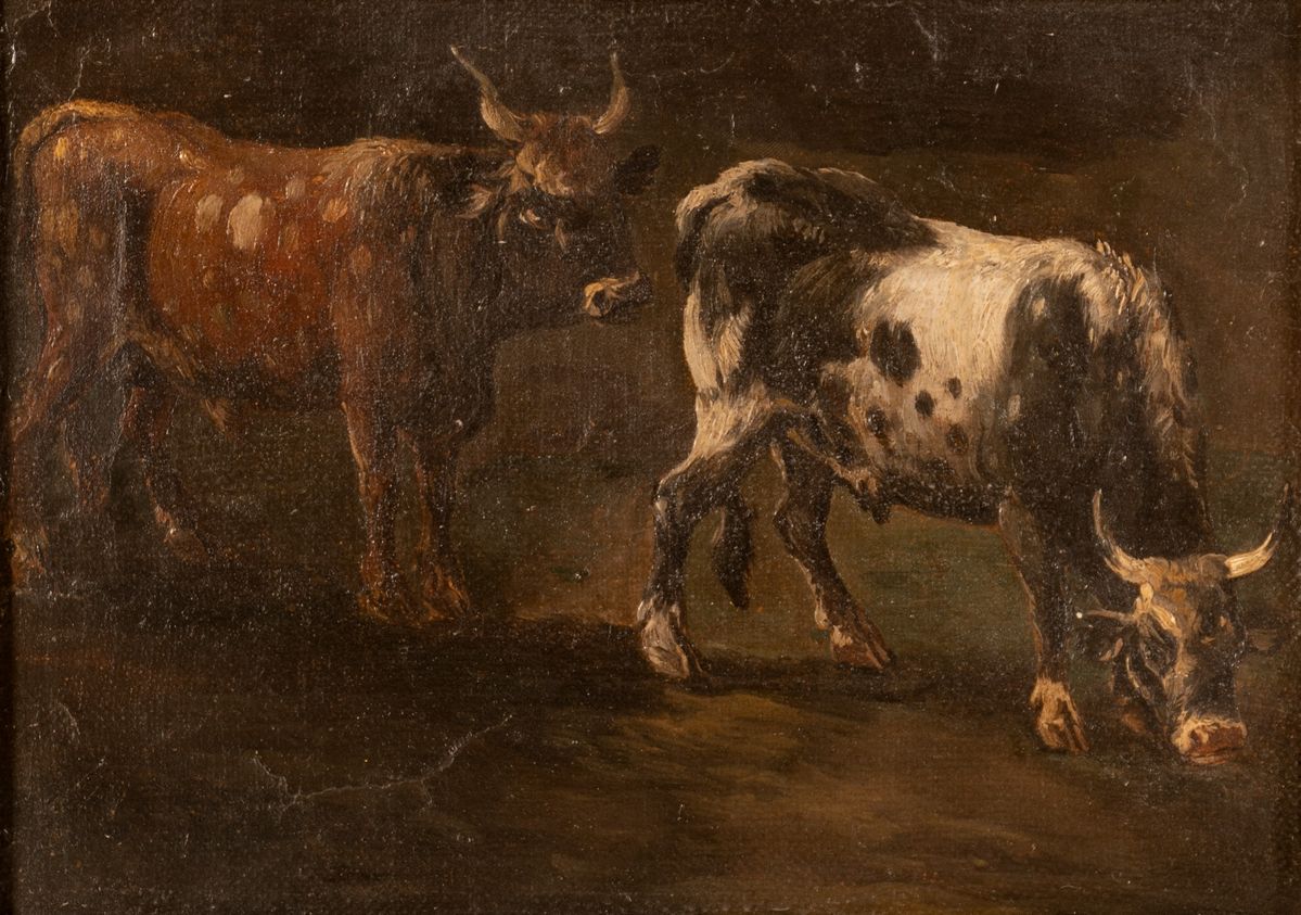 Armenti nella stalla