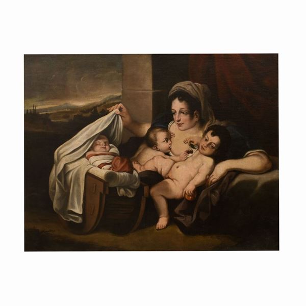 Carlo Cignani - Allegoria della carità e dell'amore