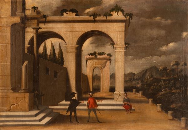 Pittore dell'Italia centrale del XVIII secolo - Architettura