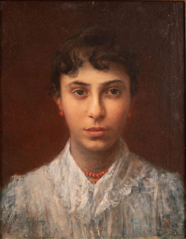Edoardo Tofano - Portrait of a lady 