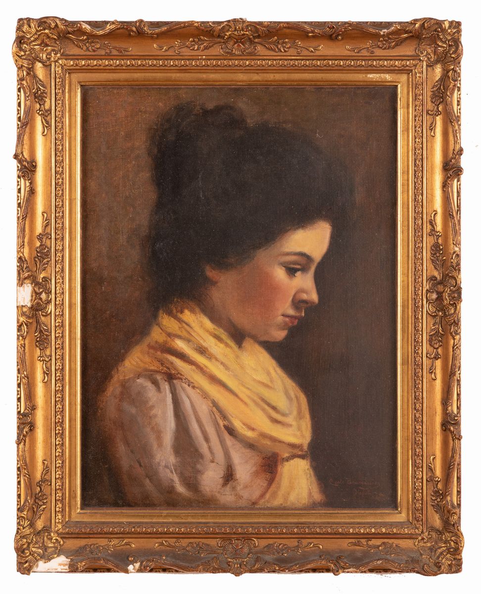 Carlo Brancaccio - Ritratto di Giovane Donna