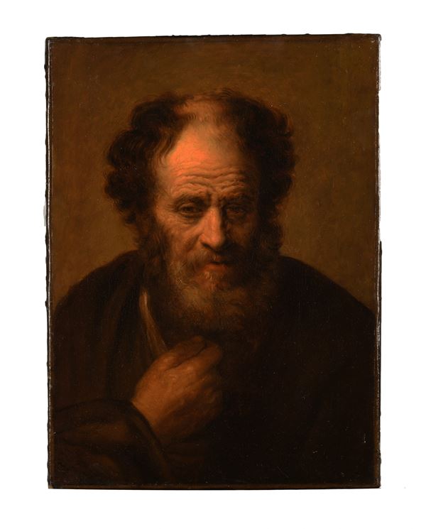 Rembrandt Harmenszoon van Rijn - Vecchio barbuto