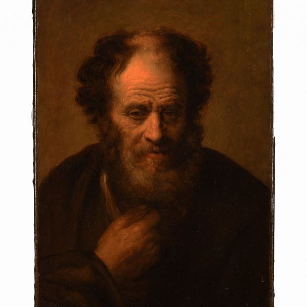 Rembrandt Harmenszoon van Rijn - Vecchio barbuto