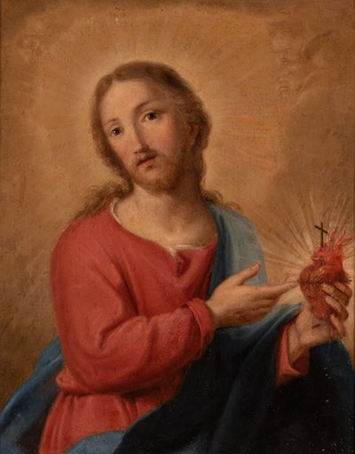 Cristo e il Sacro Cuore