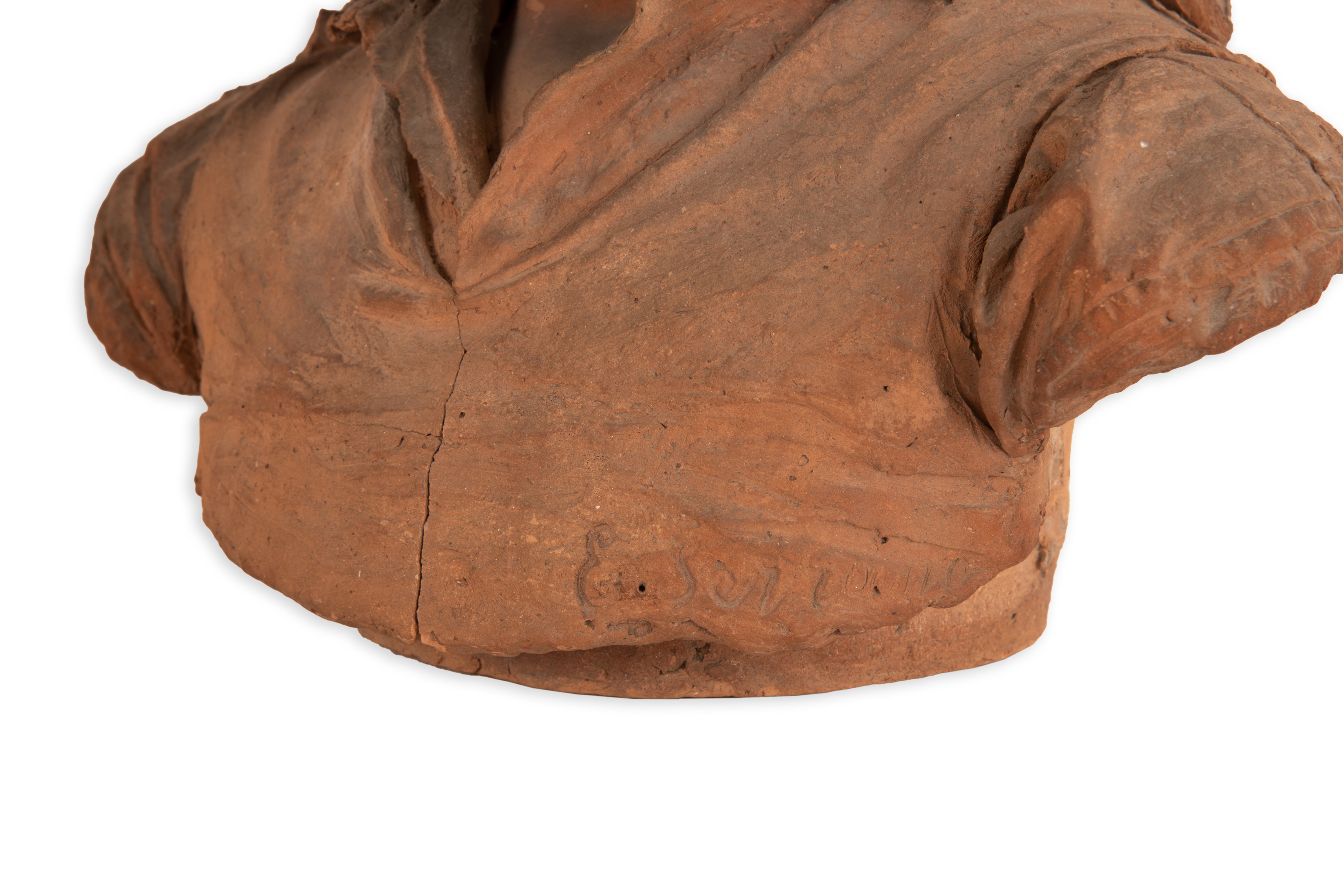 Emanuele Serrano - Coppia di Sculture Raffiguranti Teste di Fanciulle