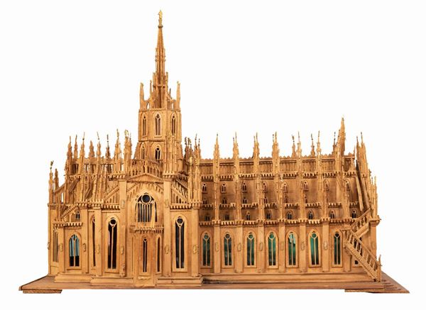 Scuola lombarda del XX secolo - Modello del Duomo di Milano