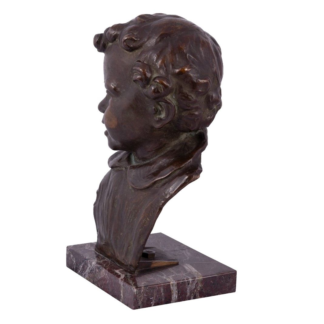 Domenico Colpani - Busto Raffigurante Bambino