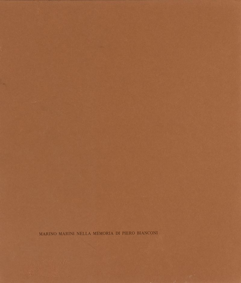 Cavalli e Cavalieri di Marino Marini a cura di Sergio Grandini