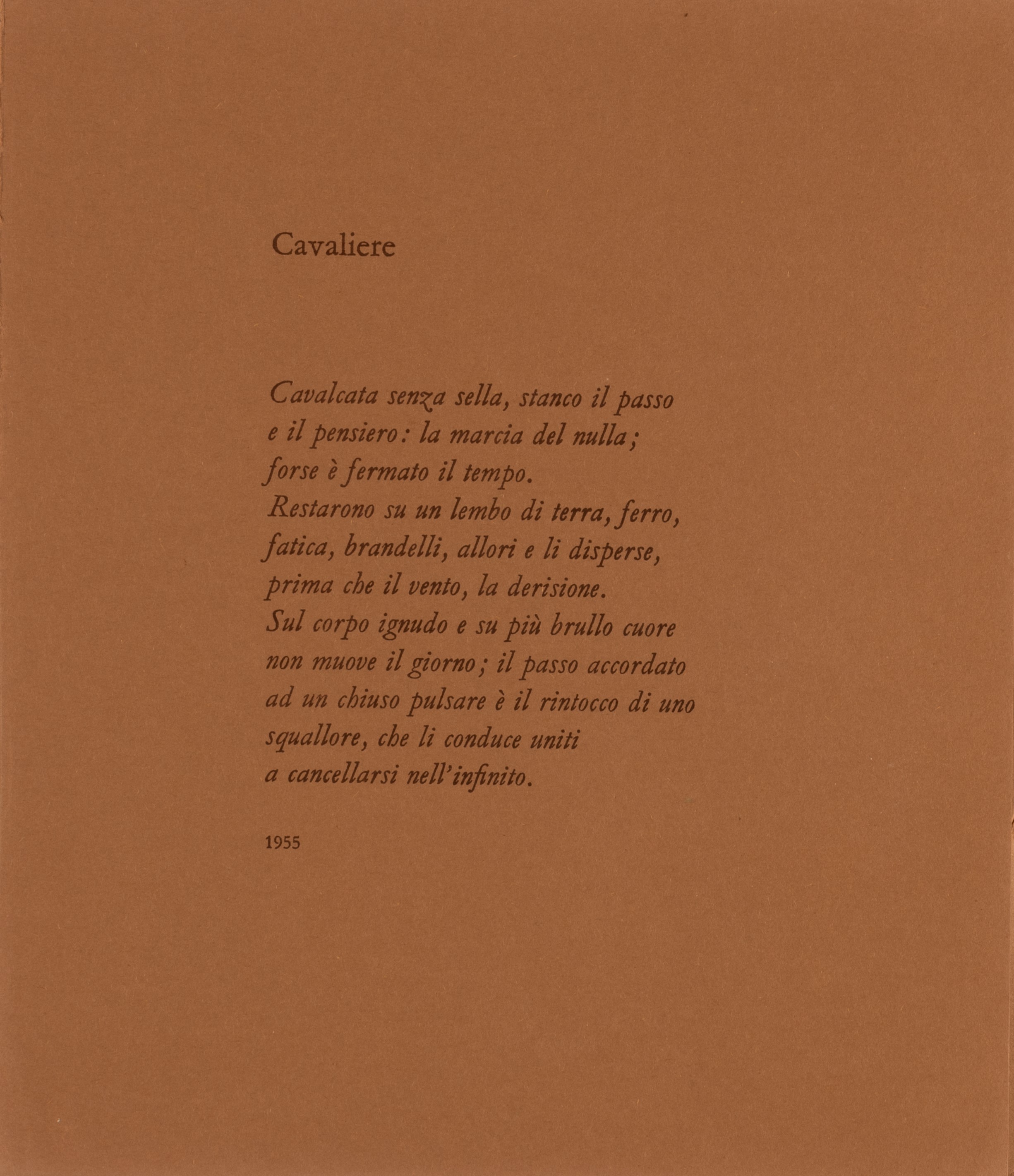 Cavalli e Cavalieri di Marino Marini a cura di Sergio Grandini