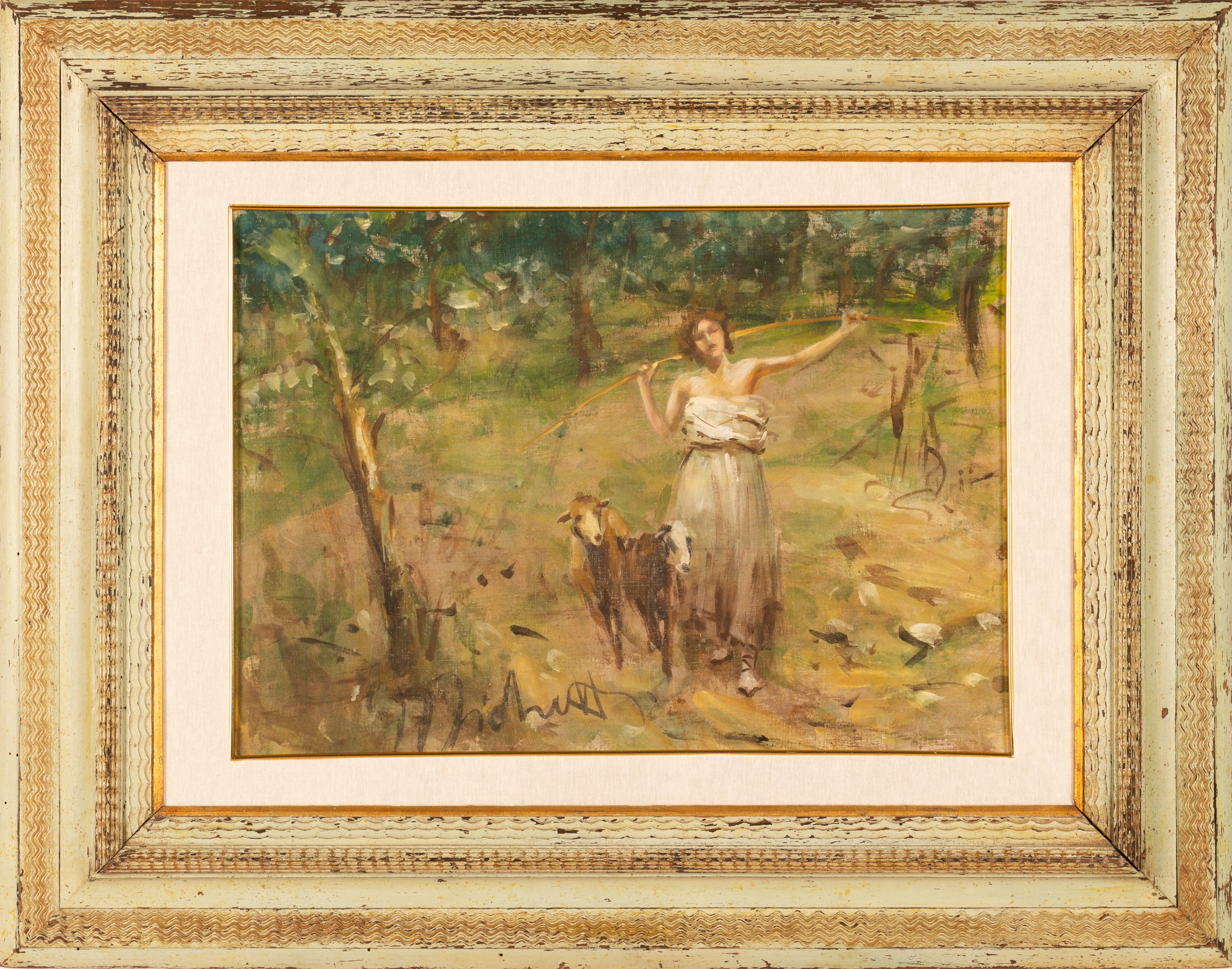 Francesco Paolo Michetti - Il Ritorno della Pastora